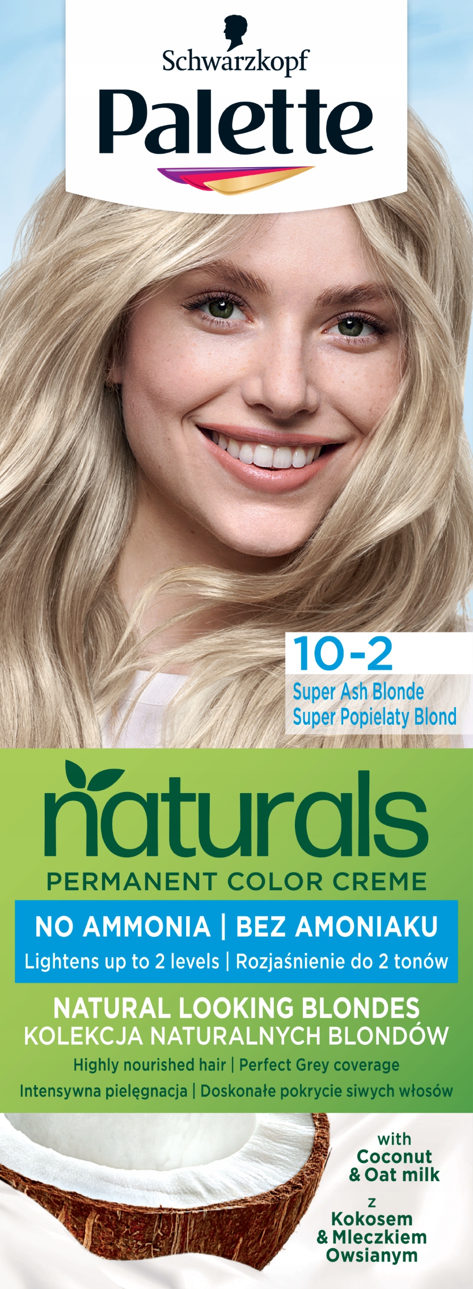 

Palette Permanent Natural Colors farba 219/ 10-2