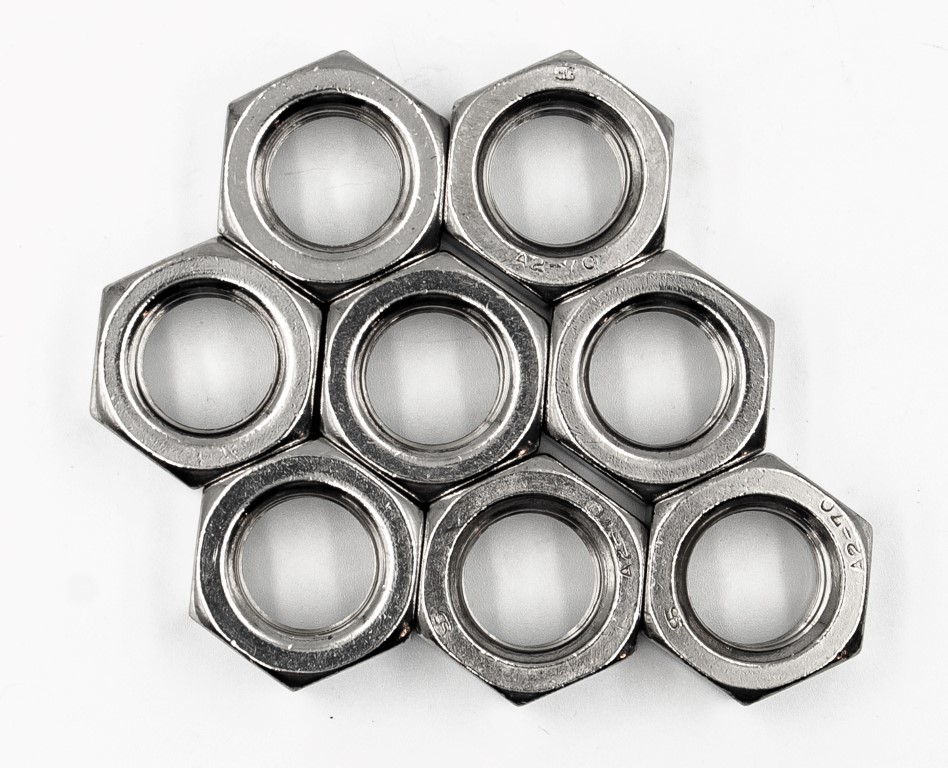 M2,5 NAKRĘTKA SZEŚCIOKĄTNA NIERDZEWNA A2 934 (50) Norma 934/4032