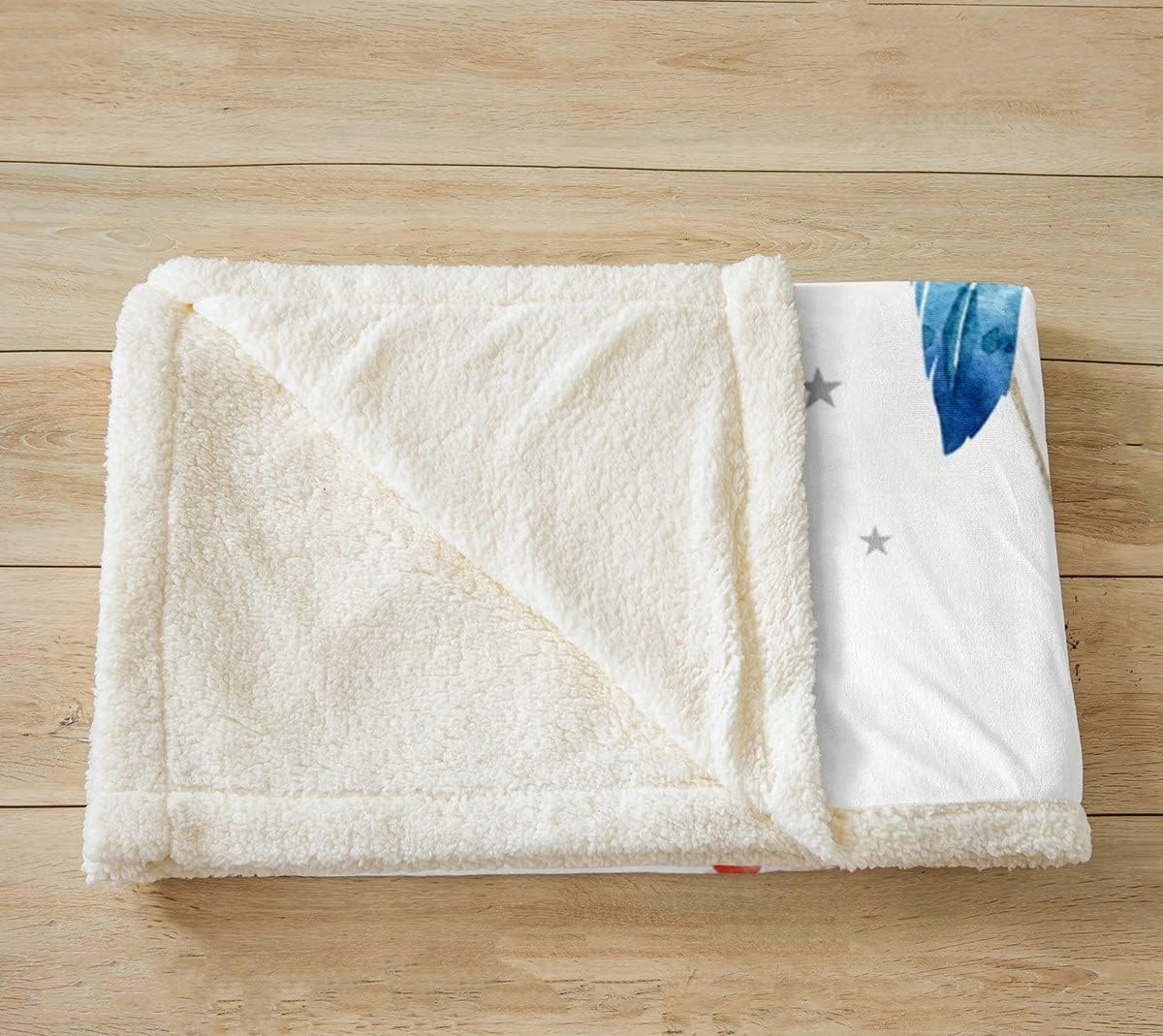 Polarowy koc 150x200 cm łapacz snów Długość 200 cm