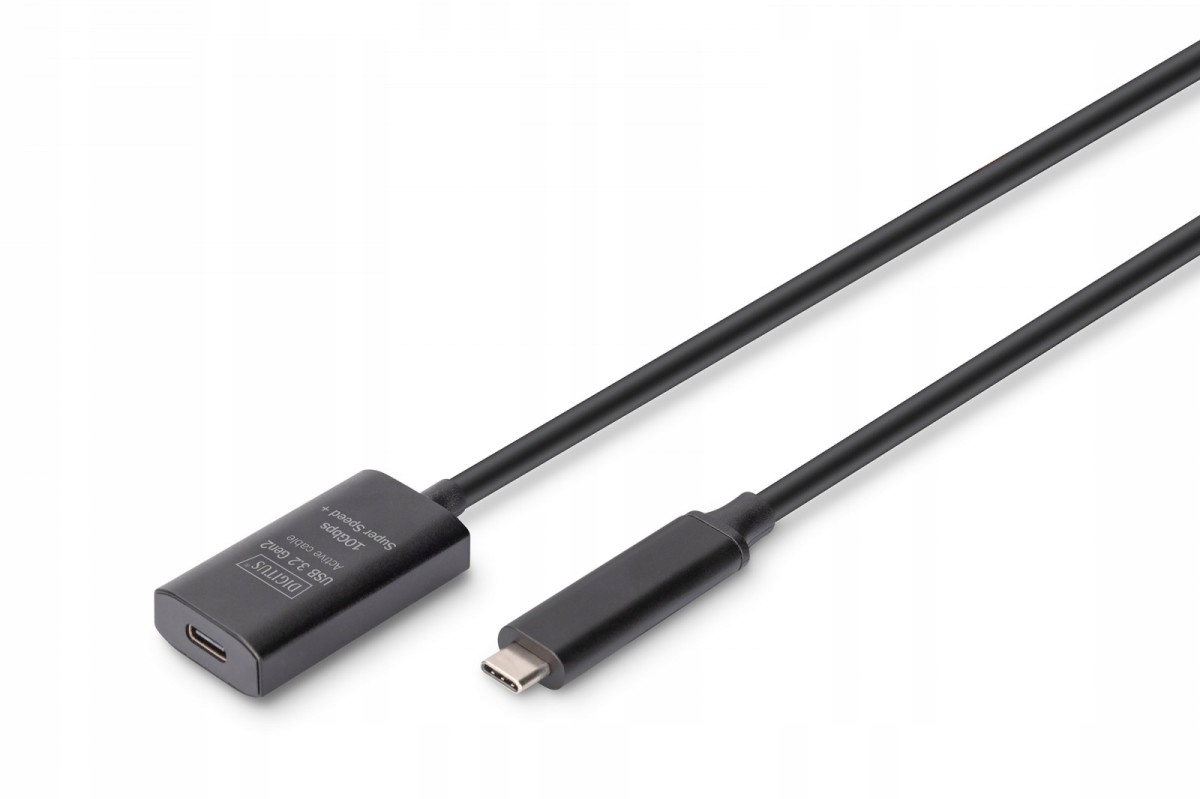 Aktivní prodlužovací kabel Usb-c Usb-c, Usb 3.2 Gen2, 10 Gbps, 5 m