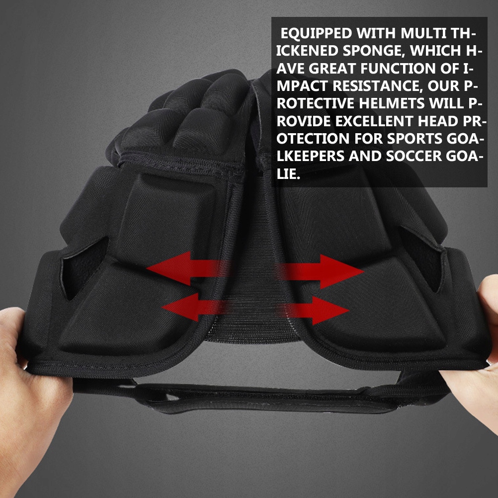 Kask bramkarski typu Scrum Cap Roller Hat, na Właściwości brak