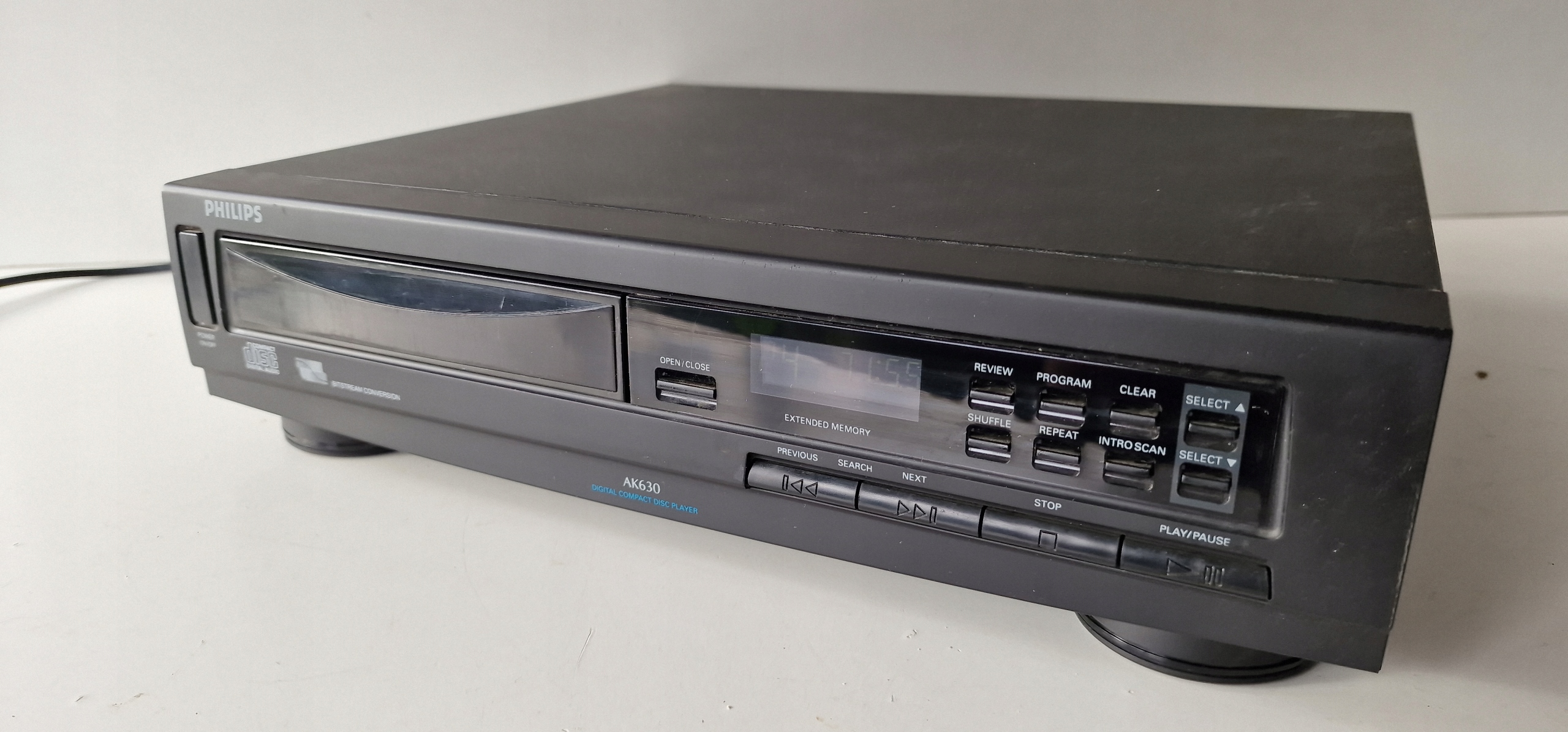 Cd player Philips AK 630 odtwarzacz Rodzaj jednopłytowy