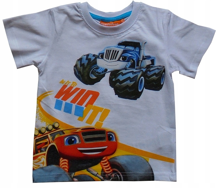 

Blaze i Mega Maszyny bluzka t-shirt biały 128