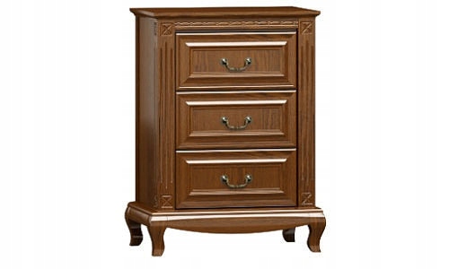 Zmontowana komoda ludwik KASHMIR R04 Orzech Włoski