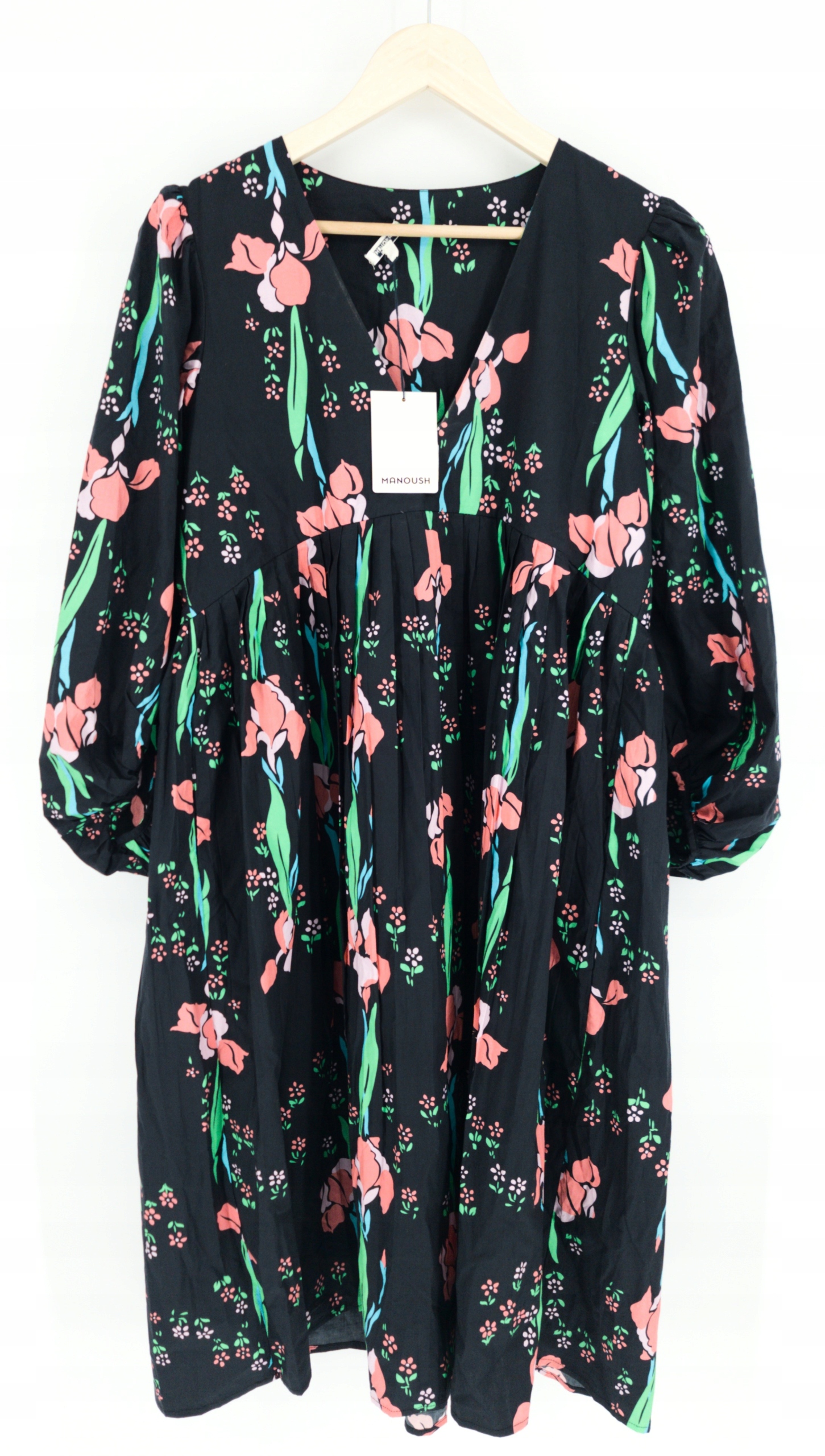 Nadměrné květinové Šaty Manoush M