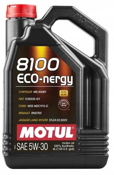 Olej Motul 5W30 4L 8100 Eco Nergy Sl A5/B5 Wss M2C 913D RN0700