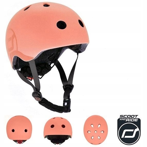 ZESTAW SCOOTANDRIDE Peach HULAJNOGA Highwaykick 3 + KASK LED S-M 3L+ Wiek dziecka 3 lata +