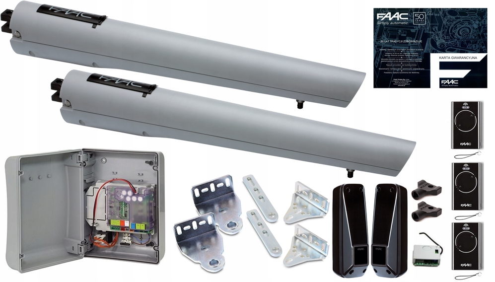 Napęd do bramy skrzydłowej - Faac S418 Handy 24V