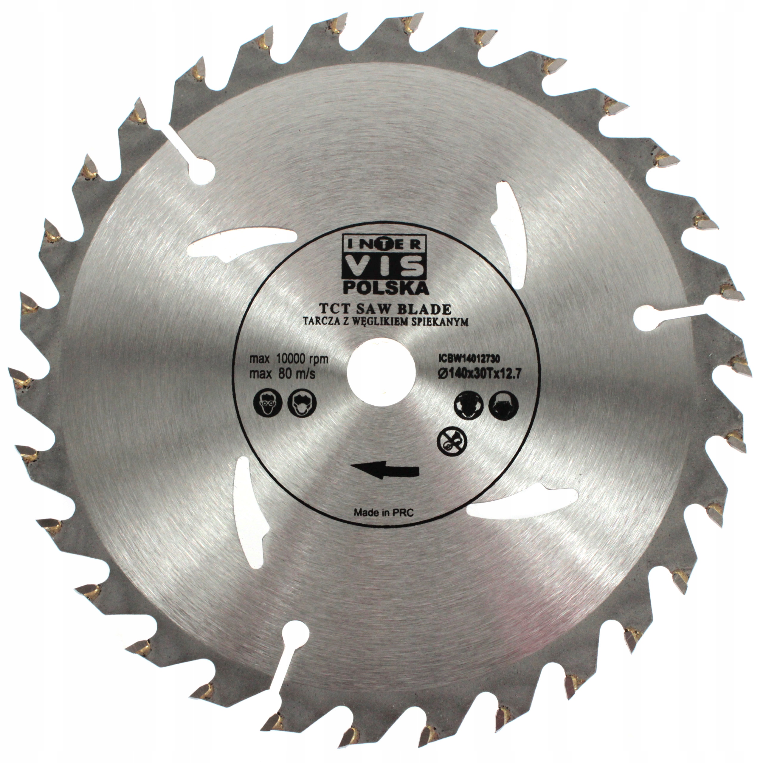 TARCZA PIŁA DO DREWNA WIDIA 140 / 12,7 T30 INTER