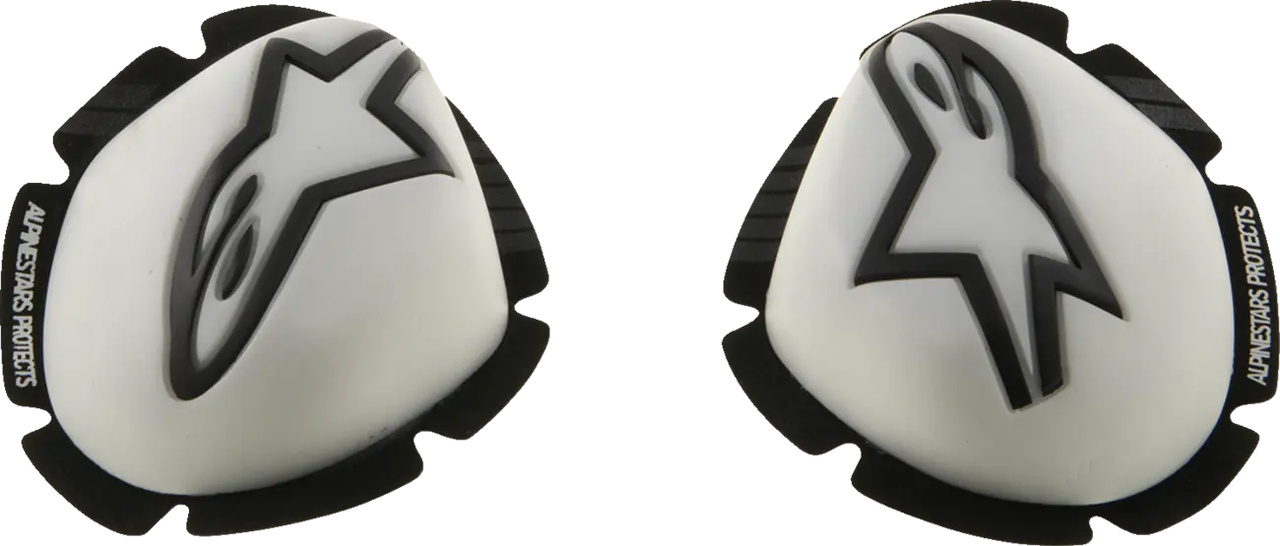 Kolenné slidery Alpinestars Gp Tech white/black one size
