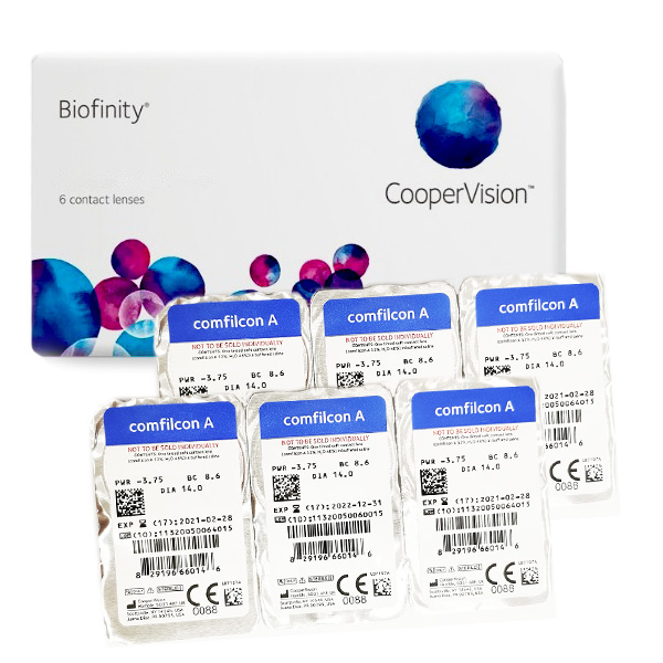 

Biofinity 6 szt. soczewki miesięczne