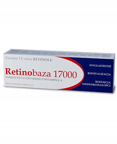 

Retinobaza 17000 30 g krem Z Witaminą A