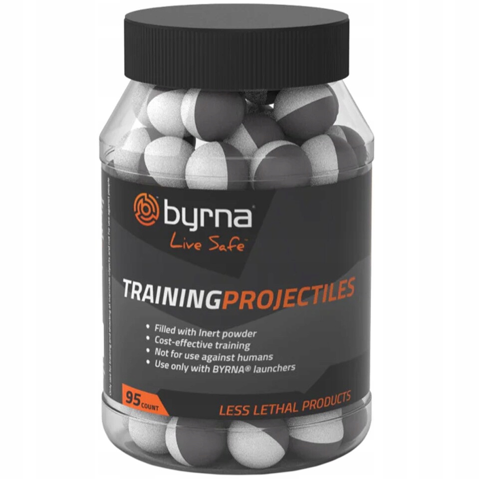 Kule proszkowe treningowe Ram Byrna Inert Powder .68 kal. 17,2 mm 95 szt.