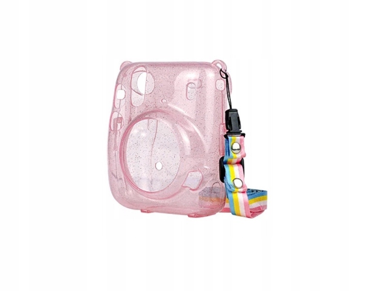 Futerał LOVEINSTANT Instax Mini 11 Różowy Brokat