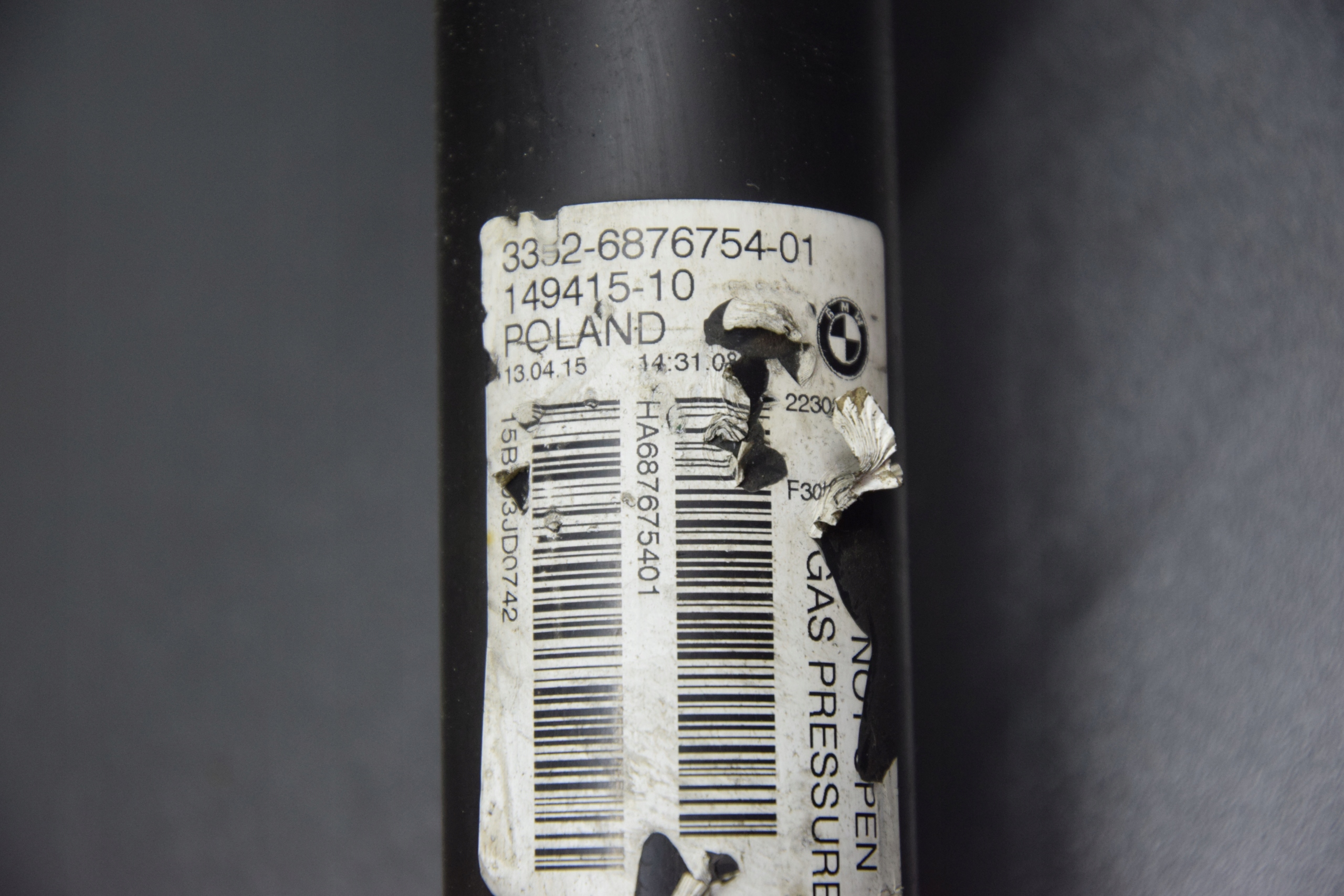 shock absorber left right rear part BMW 3 F30 330e