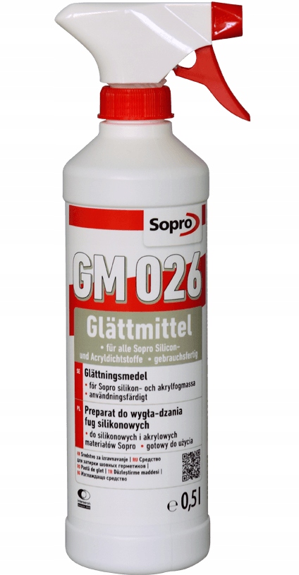 

Sopro Preparat Do Wygładzania Silkonu 0,5L GM026