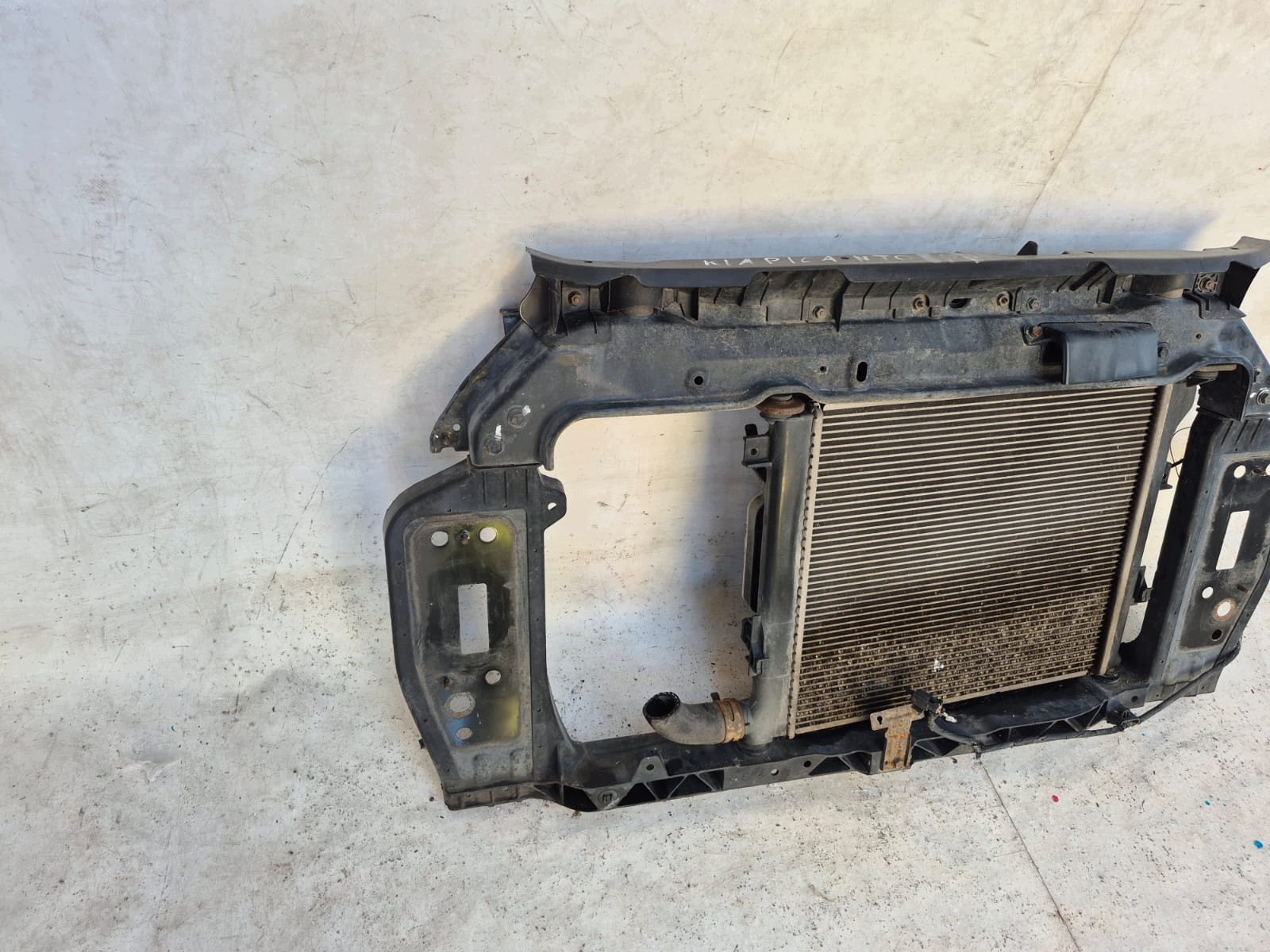 KIA PICANTO II 2 11- support panel for radiators pillar iron radiator 64101-1Y000