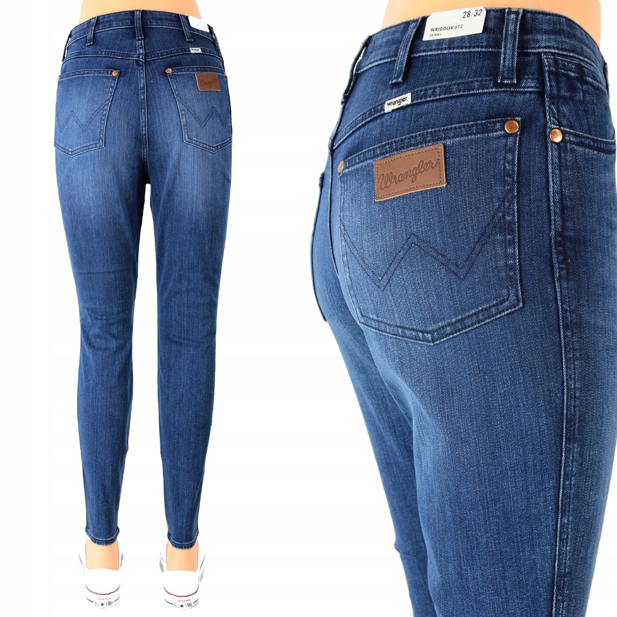 

Wrangler Wriggler Retro Skinny Jeansy _ W28 L32