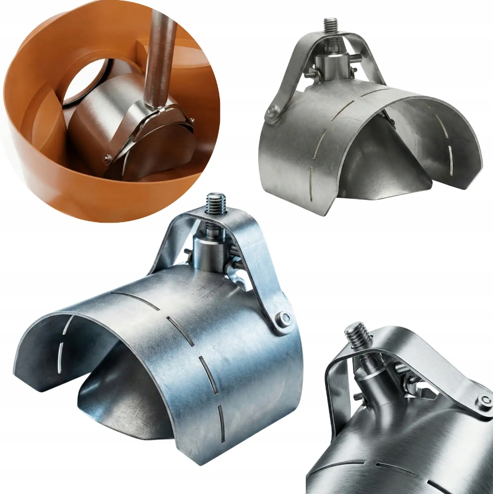 Klapka proti poškriabaniu 150/160 mm Bariéra v rúrke Blokovanie na Hlodavci Metex