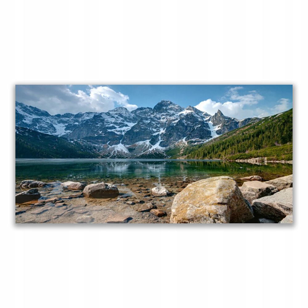 

Fotoobraz na ścianę 140x70 Góra Jezioro Krajobraz