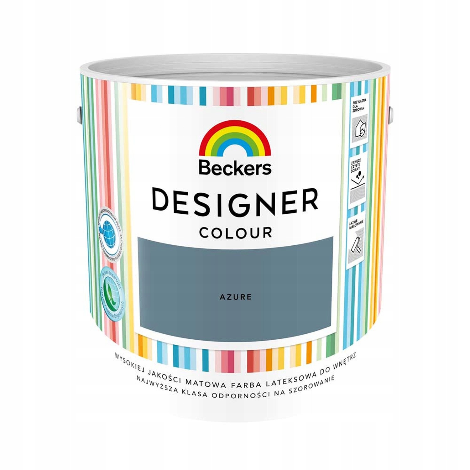 Beckers Latexová Barva na zeď 2,5 l Azurově matná