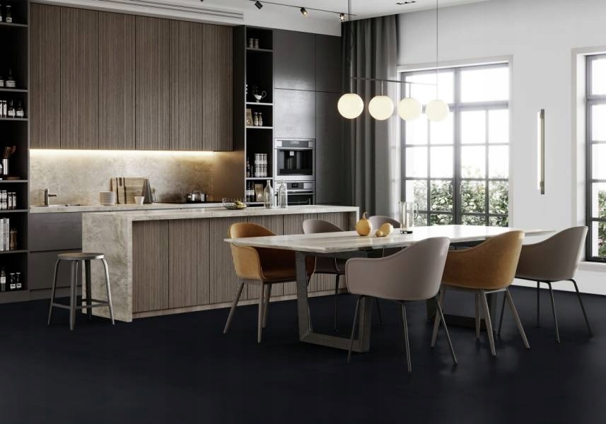 PANELE Winylowe LVT SPC KAMIEŃ Czarne Gerflor Kod producenta 0221