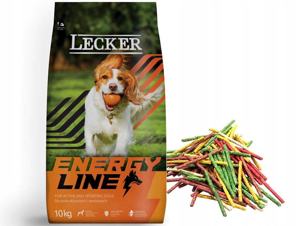 Lecker pro aktivní psy 10 kg