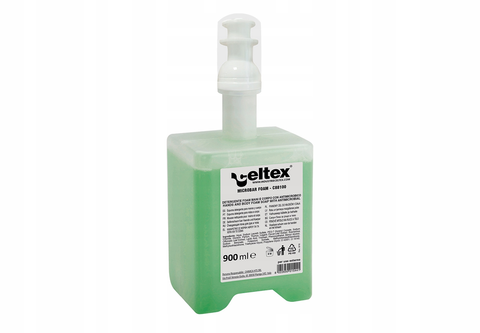 Pěnové mýdlo Antimicrobial Hy Foam Soap 900ML 1X