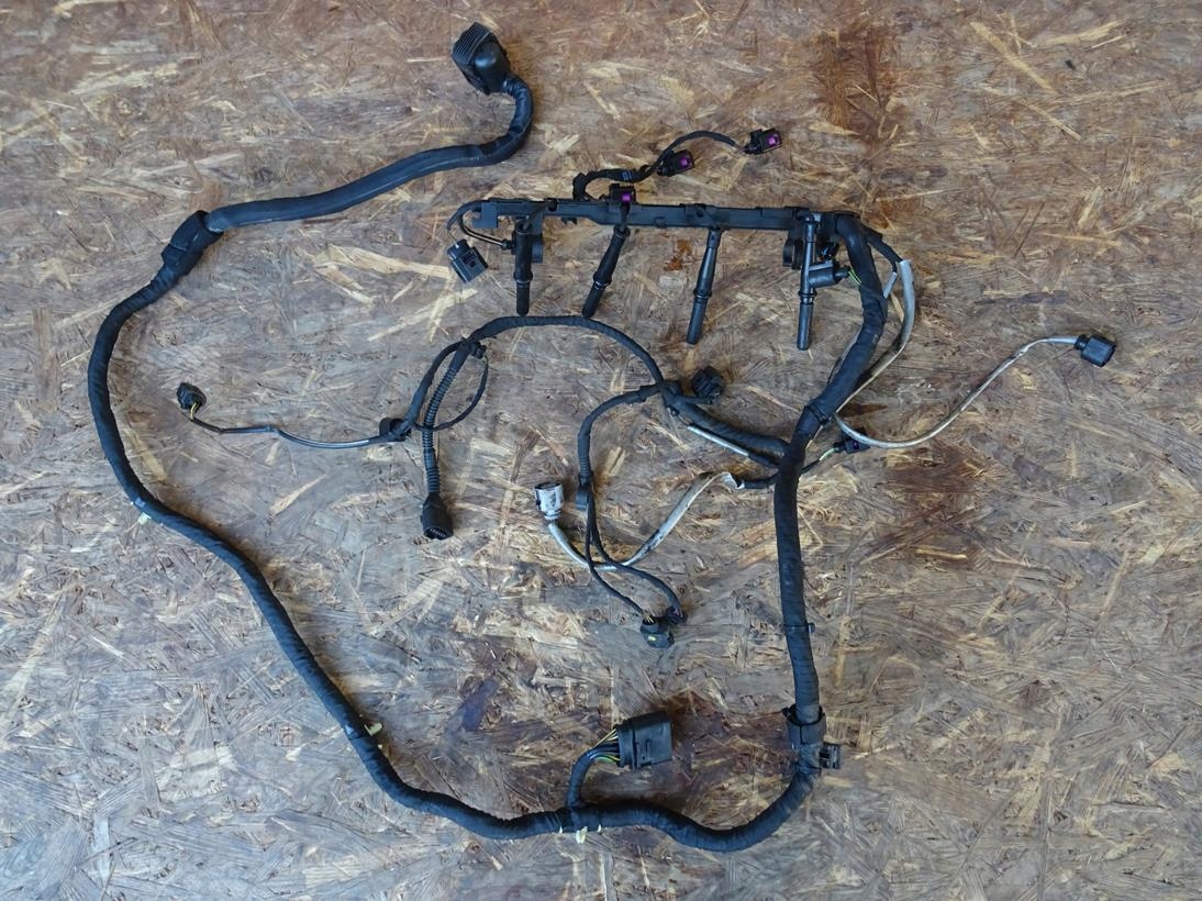 AUDI A3 8P GOLF 2.0 TDI жгут проводов установка двигателя