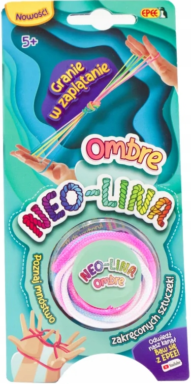 

Neolina Neo-lina Ombre Zaplątanie Nieb-biało-różow