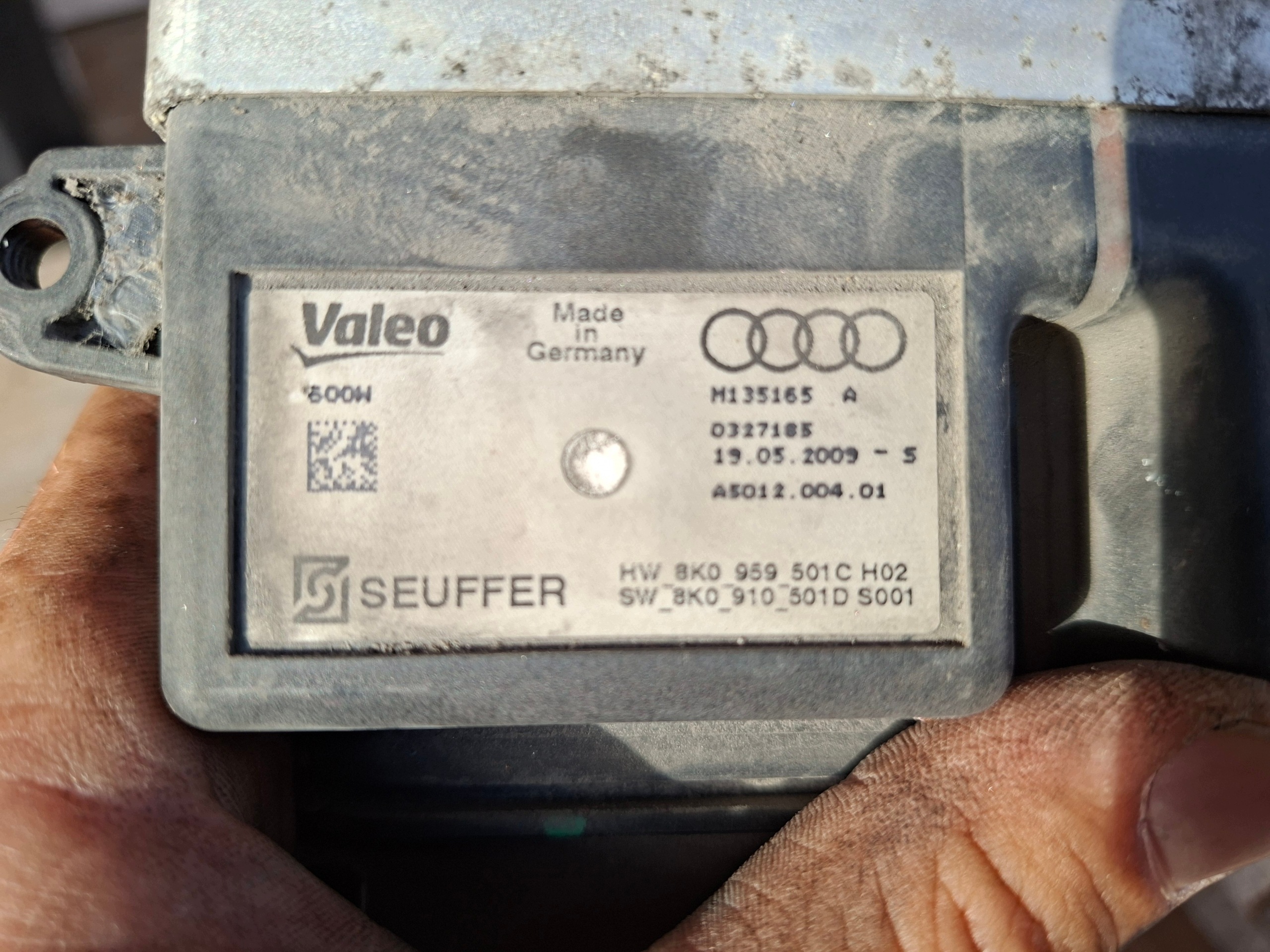 relej ventilatora ventilatora AUDI A5 8T 8K0959501C