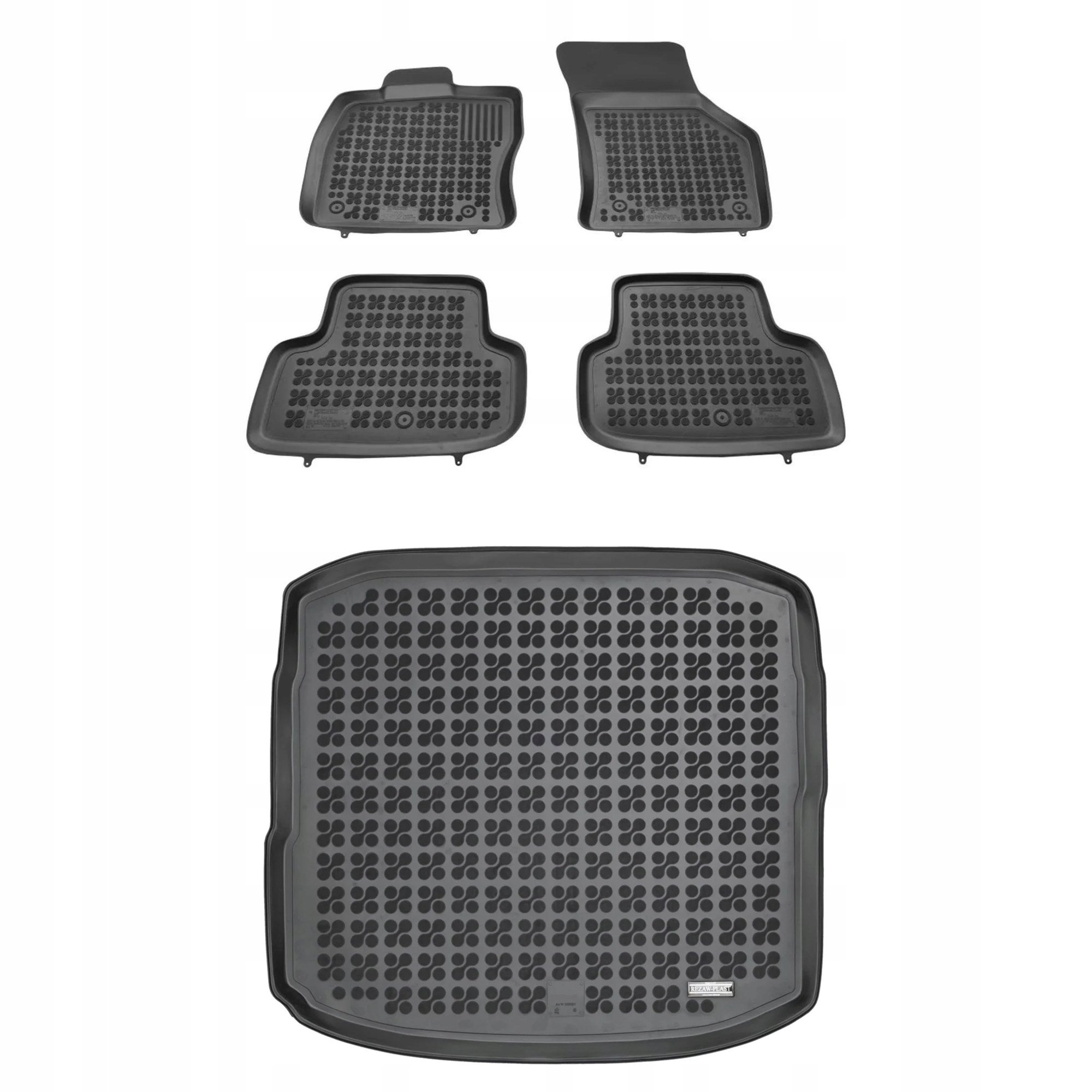 Gumová sada kobercov a rohoží Audi A3 III 8V 2013-2020 Sedan