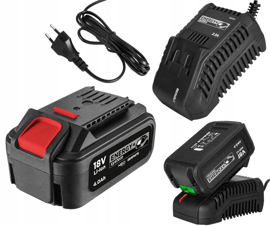 

Graphite Akumulator +4Ah Bateria 18V Ładowarka