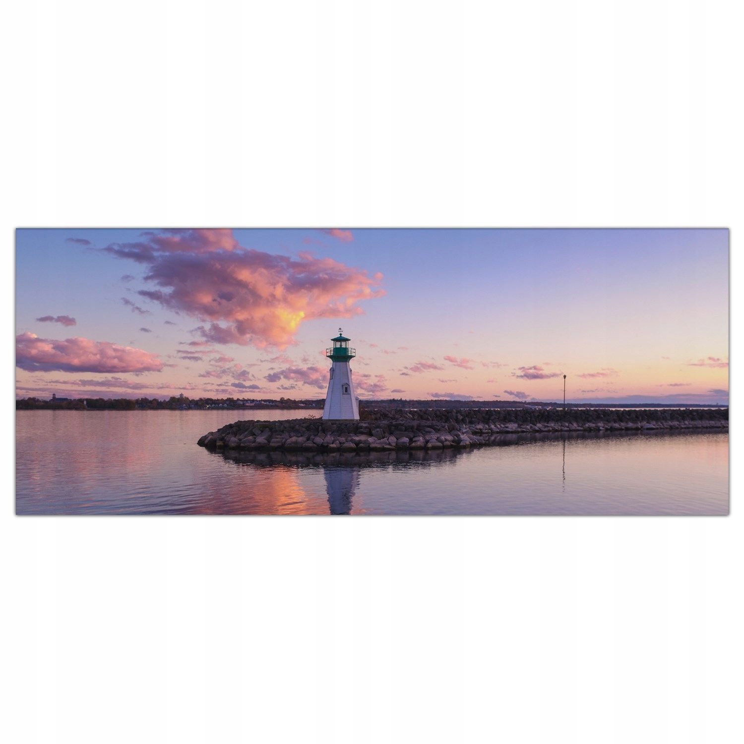 

Obraz na szkle Foto Latarnia Morska Morze 125x50