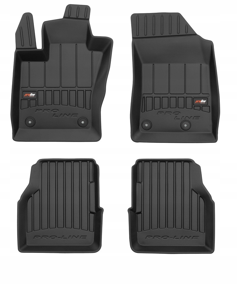 Gumové Koberce Jeep Compass 2 od roku 2016 Korytka 3D