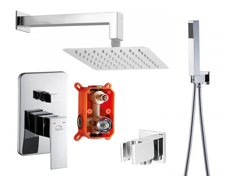 Podomietkový sprchový set Cubiko Box