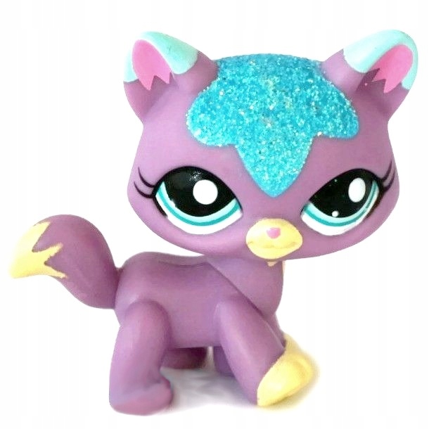 Littlest Pet Shop - KOT kotek Sparkle #2386 - unikat