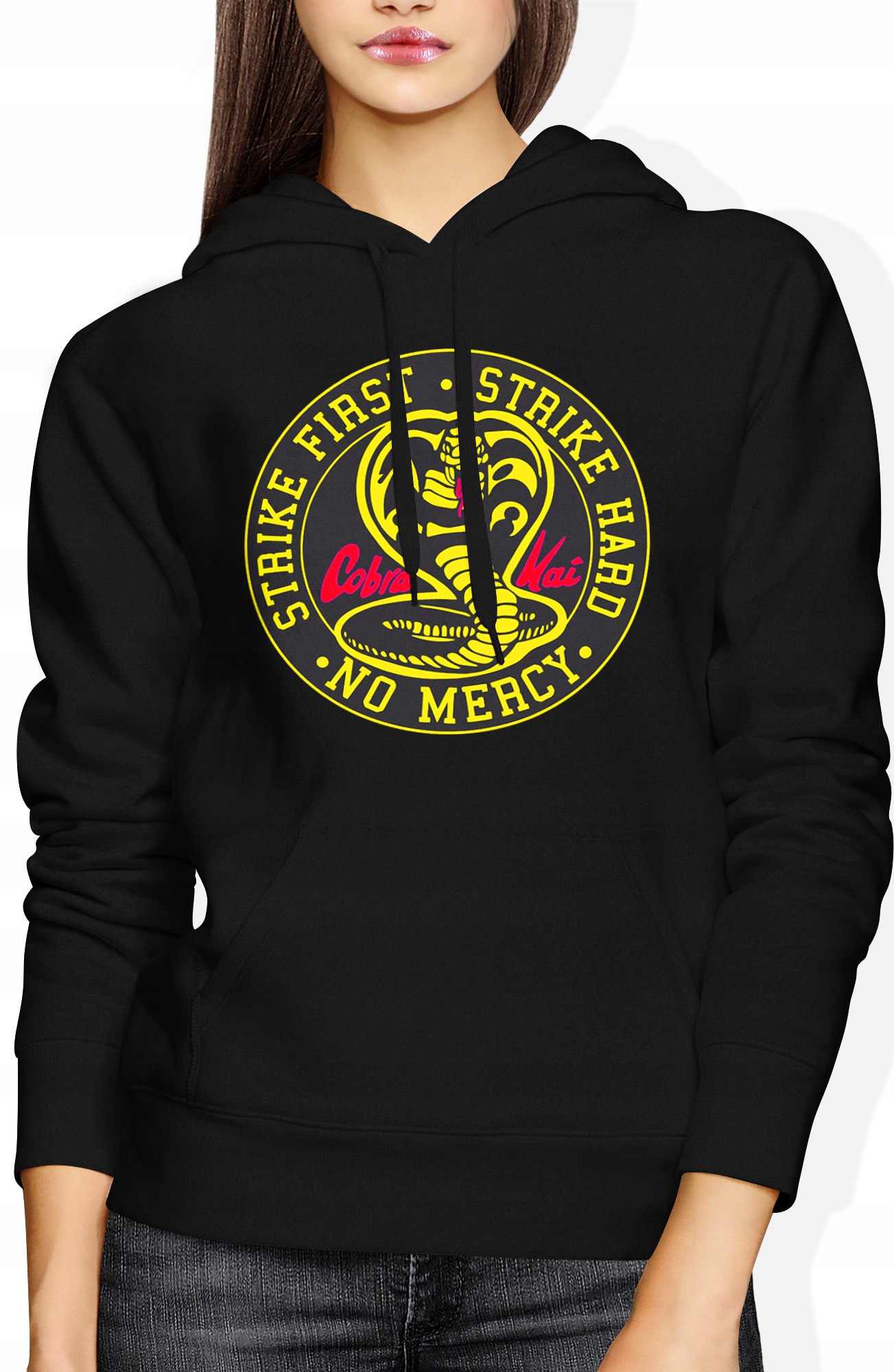 

Damska Bluza Z Kapturem Cobra Kai Karate Kid Roz L