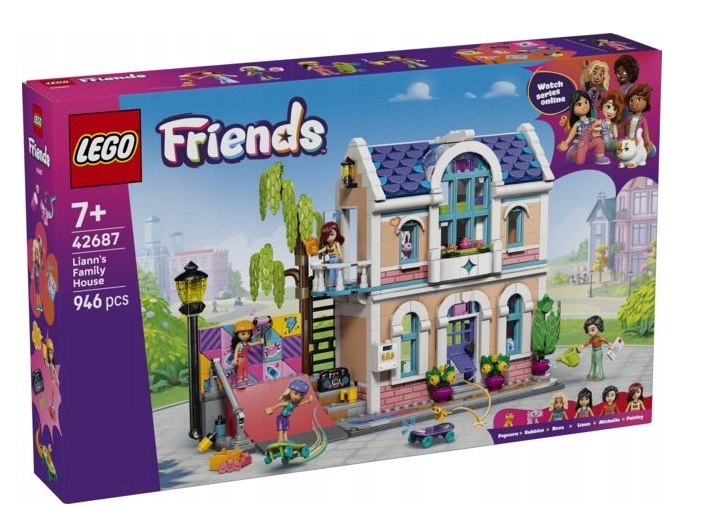 Lego 42687 Friends Rodinný Dům Liann