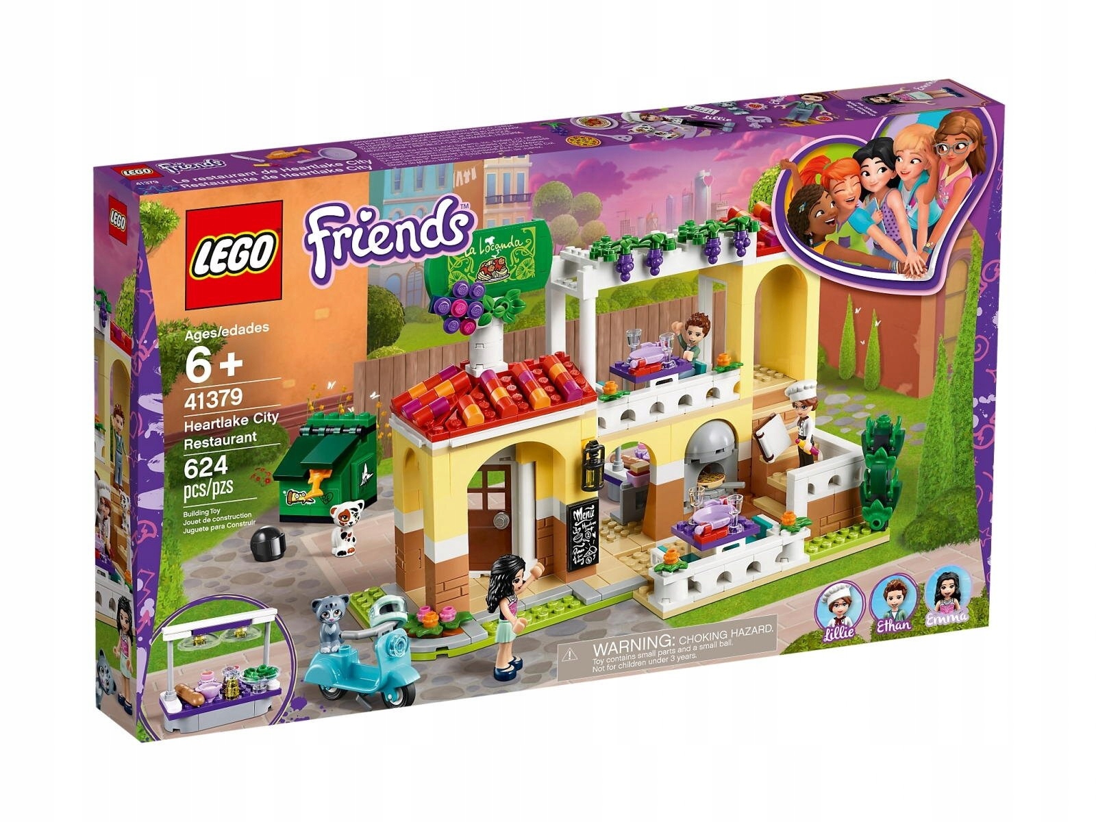 Lego Friends 41379 Restaurace v městečku Heartlake Nové