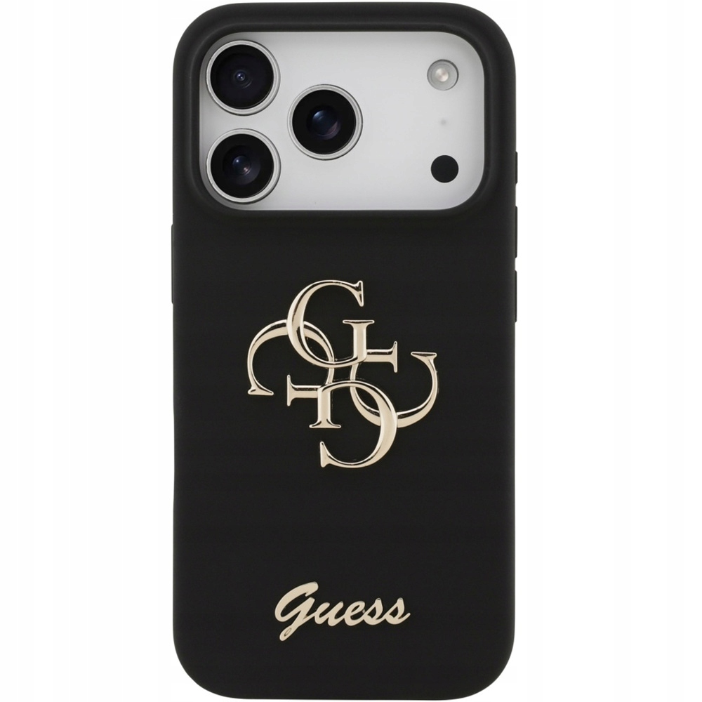 Silikonové Pouzdro Guess pro iPhone 17 Pro, pevný obal , kryt na obal