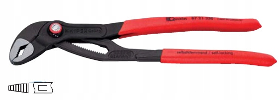 

Knipex Szczypce do rur 250mm do 46mm Cobra