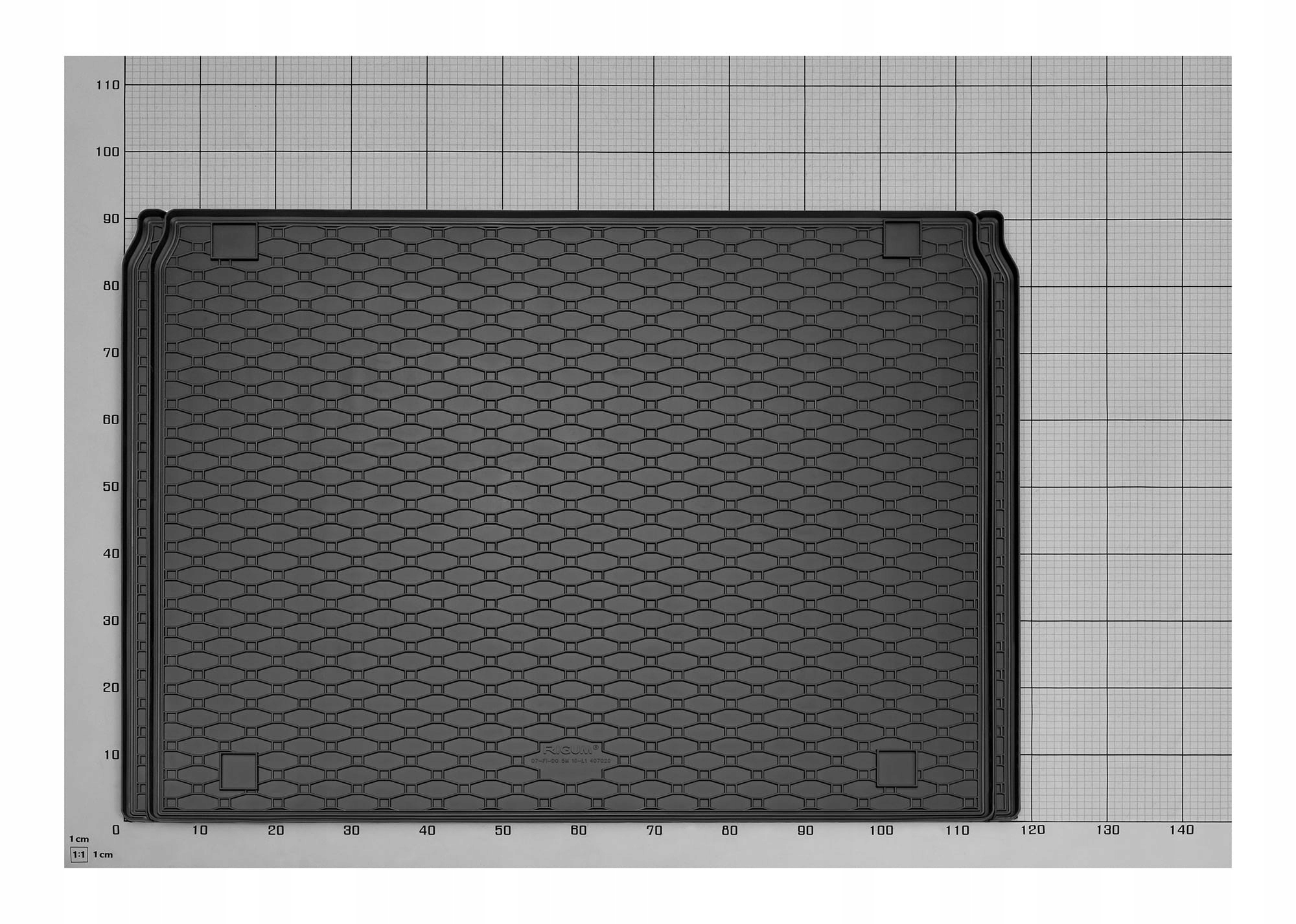 Dywaniki i mata do Opel Combo 5 miejsc 2012-2018 Materiał guma