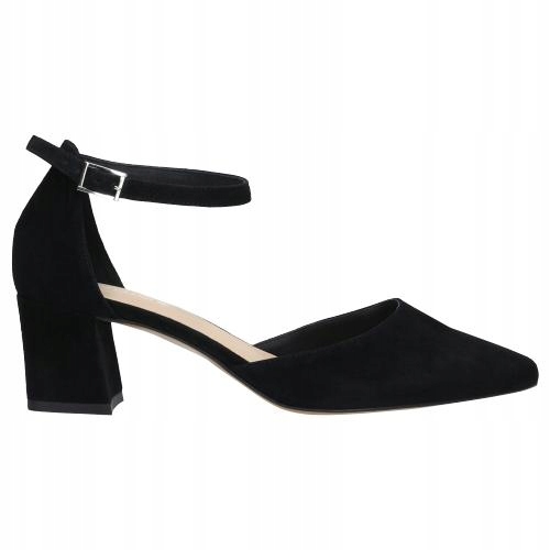 

Buty Wojas Czółenka damskie skóra czarne r. 41