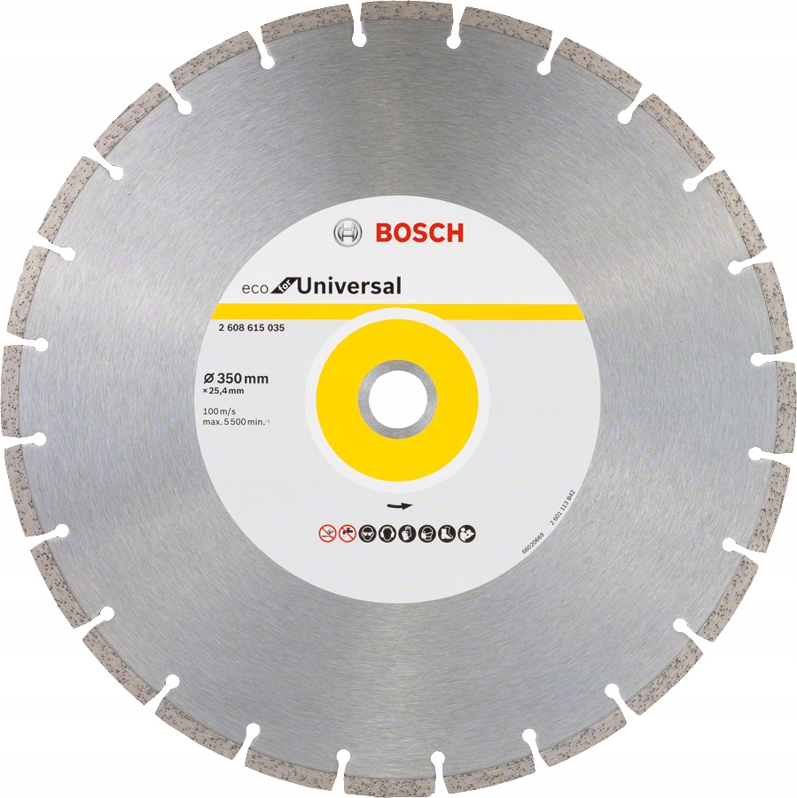 Bosch Tarcza Diamentowa 350mm beton cegła klinkier