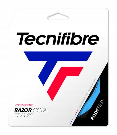 Naciąg tenisowy Tecnifibre Razor Code set. 1,25 mm