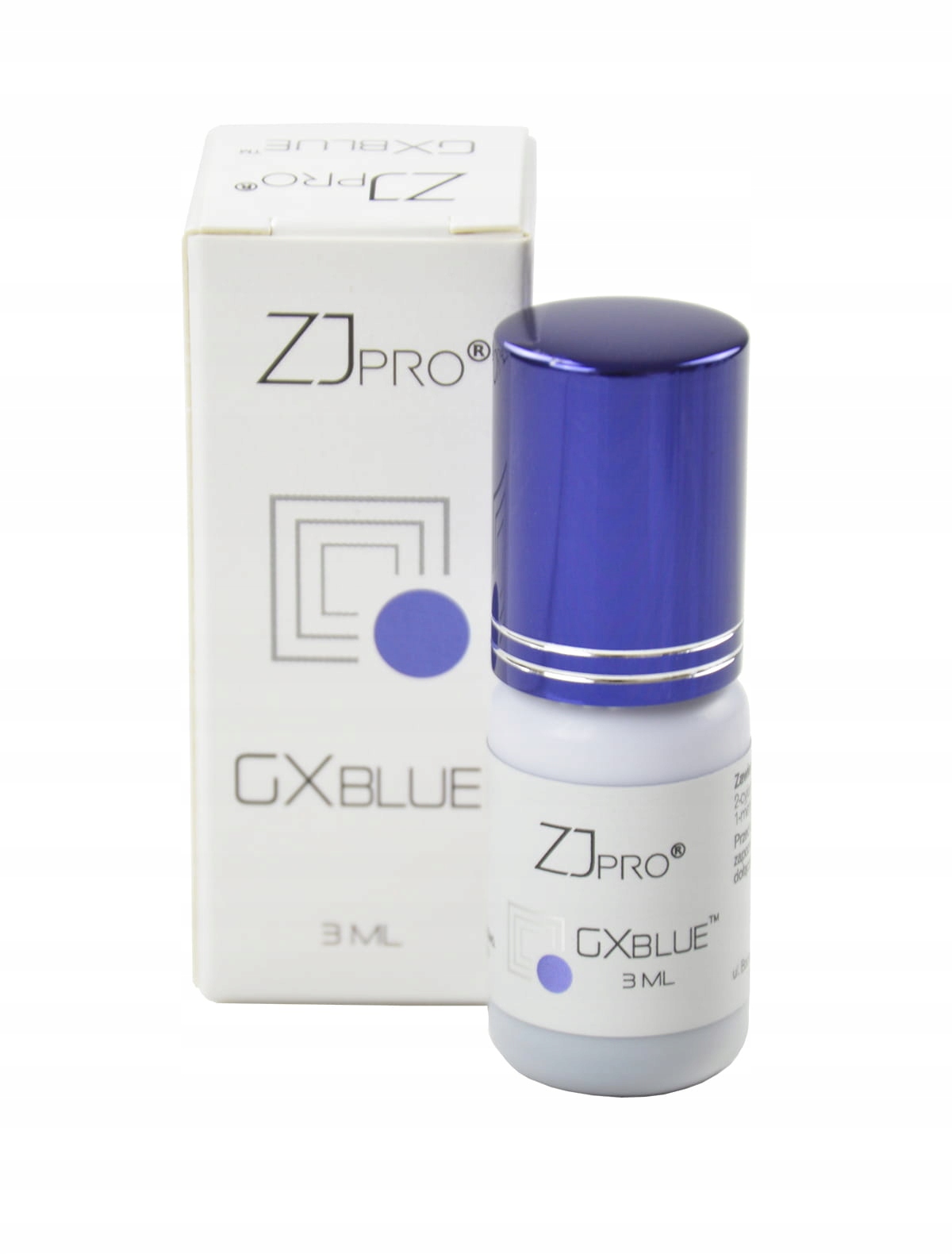 Klej do rzęs GXblue 3 ml ZJ PRO BESTSELLER Pojemność 3 ml
