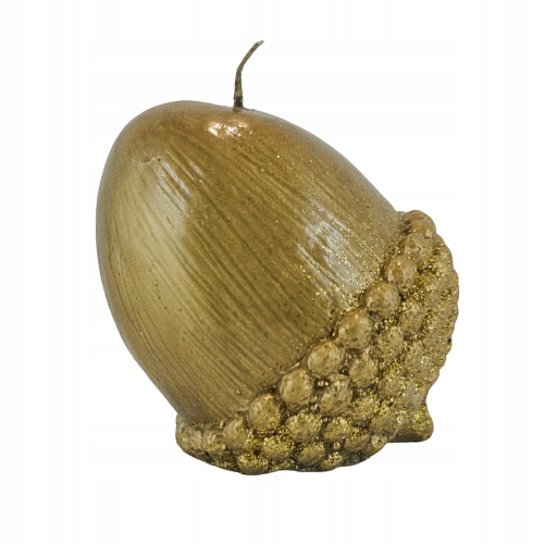 

Świeca Żołądź Złota Metalik 8 CM Święta