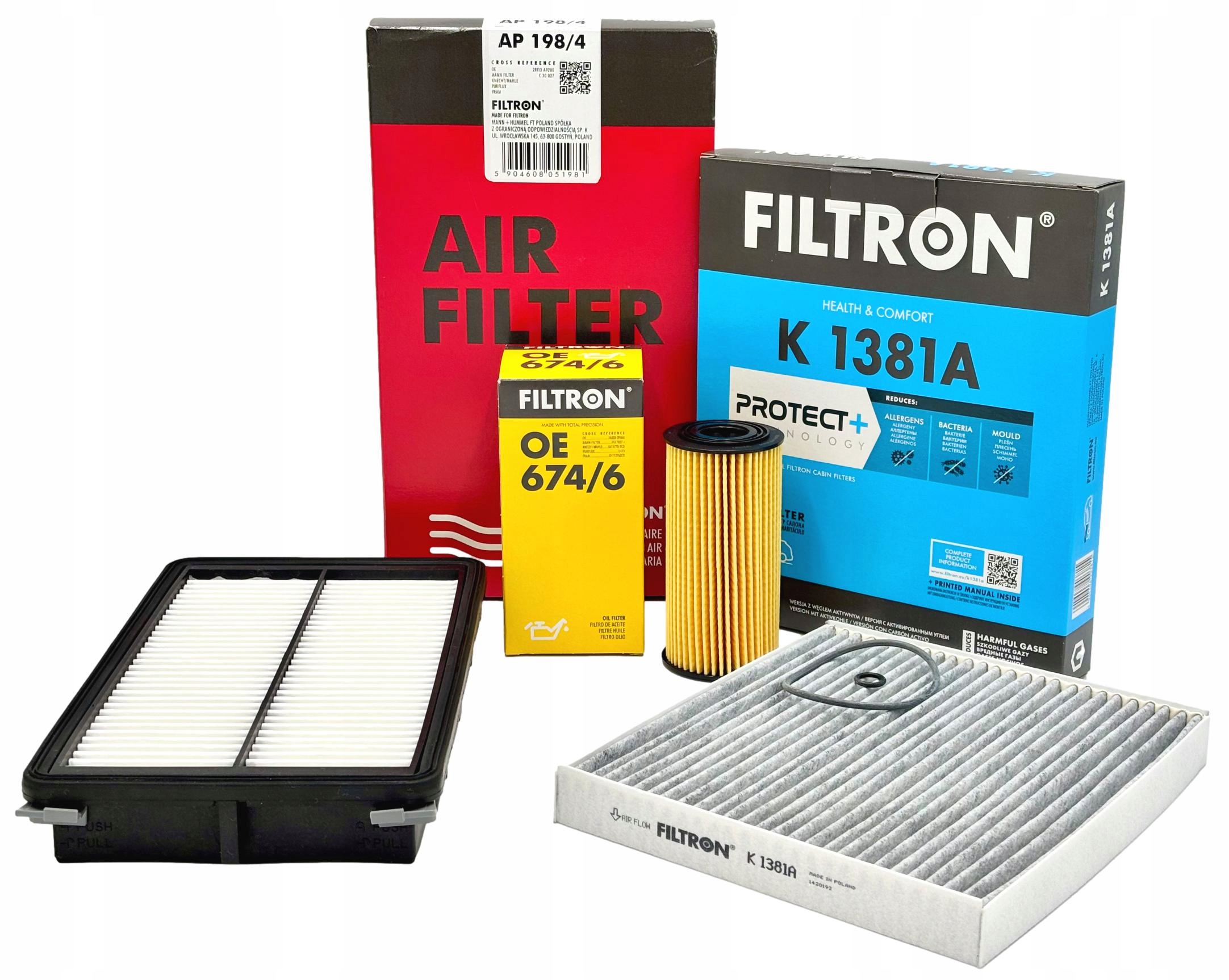 Filtron Sada Filtrů Kia Sorento III 14-19 2.0 Crdi 185 Km 2.2 Crdi 200 Km