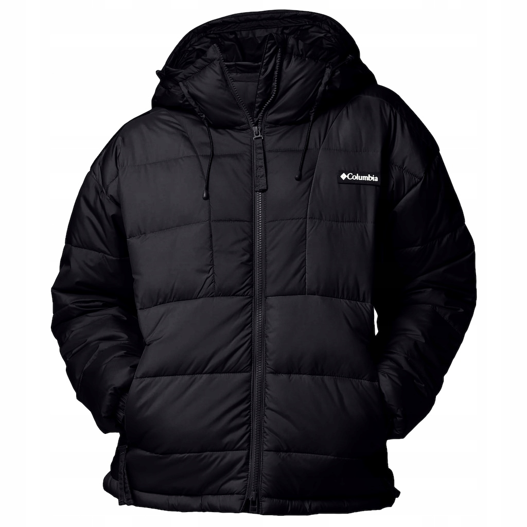 Dámská zimní péřová bunda Columbia Pike Lake III Hooded Jacket Black Xs